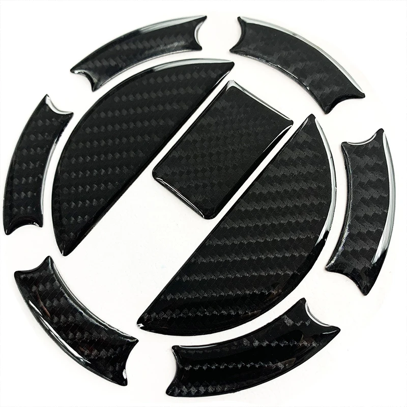 Tapa llenado combustible fibra de carbono 3D Aprilia 750 900 - imagen 4