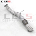 no cat downpipe