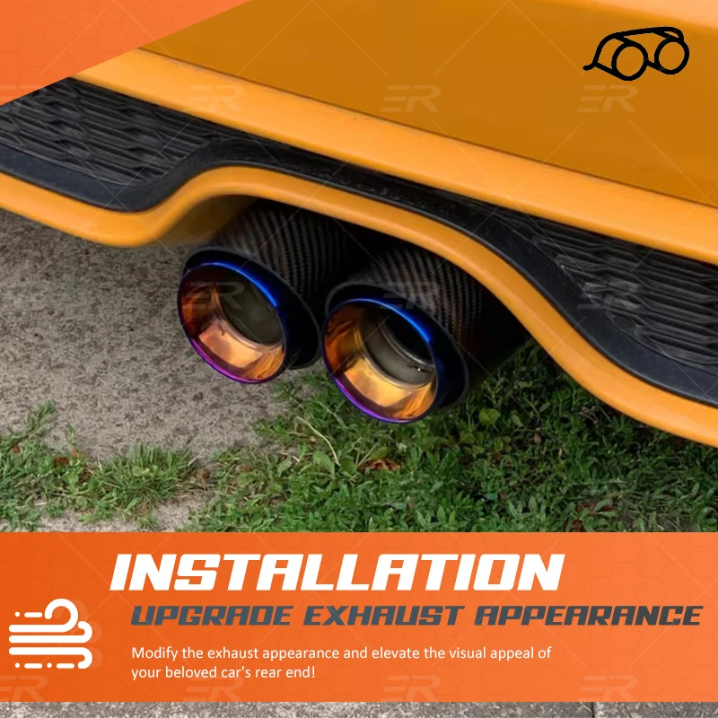 Terminal escape carbono ER para BMW – Universal - imagen 5