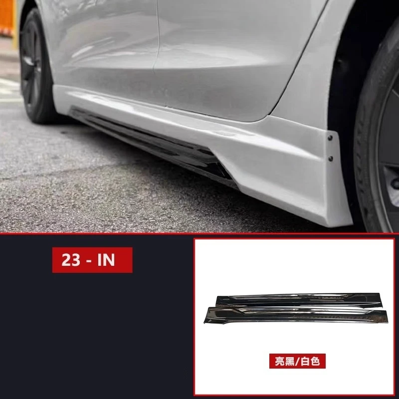 Kit aerodinámico negro brillante para Tesla Model 3 2023 - imagen 5
