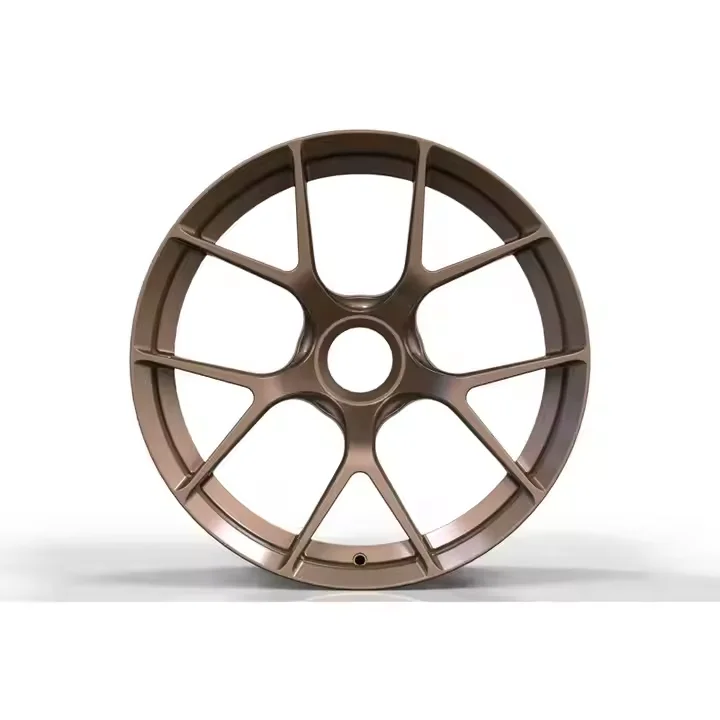 Llantas forjadas 2 piezas de aluminio bronce 18-21 pulgadas 5x112/5x114,3 - imagen 3