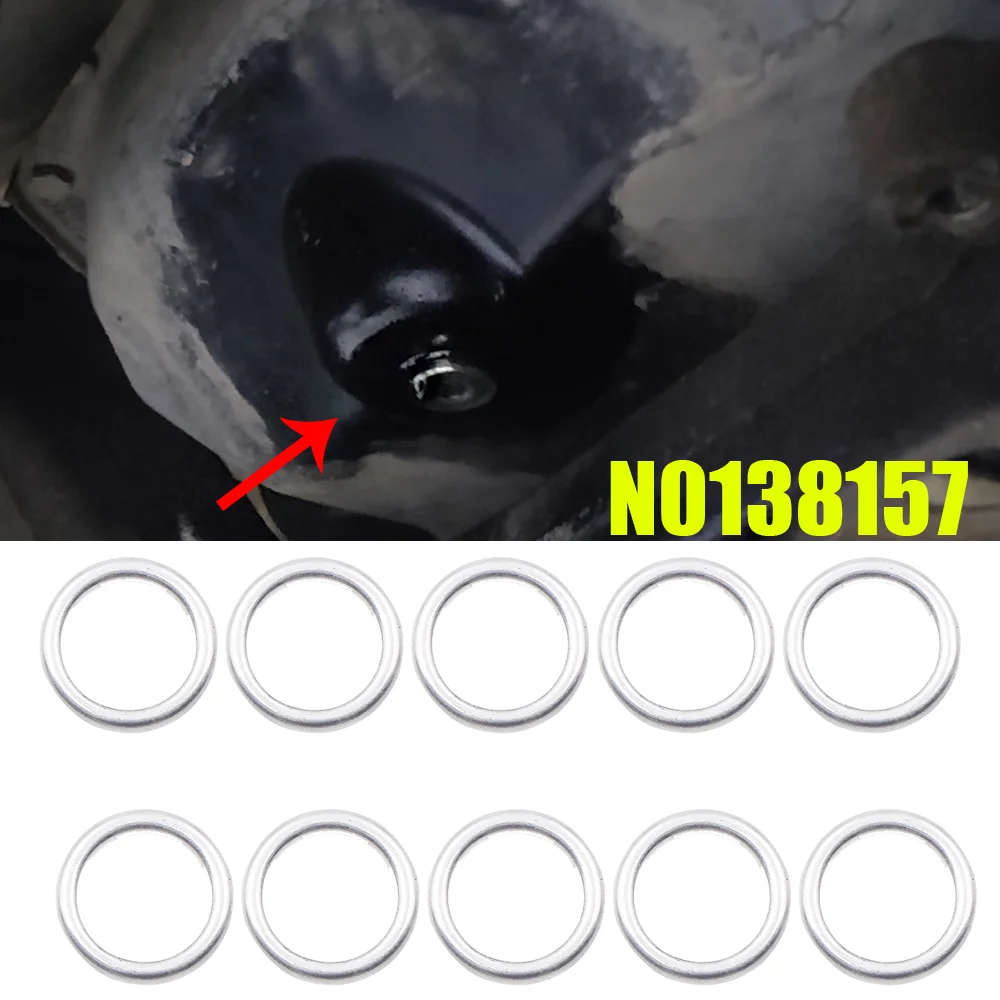 N0138157 Tapón drenaje aceite M14 para Audi A4 A6 Q3 Q5 VW Touareg Golf Passat - imagen 2