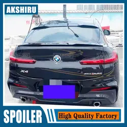 Alerón de labio BMW X4 G02 negro brillante de ABS