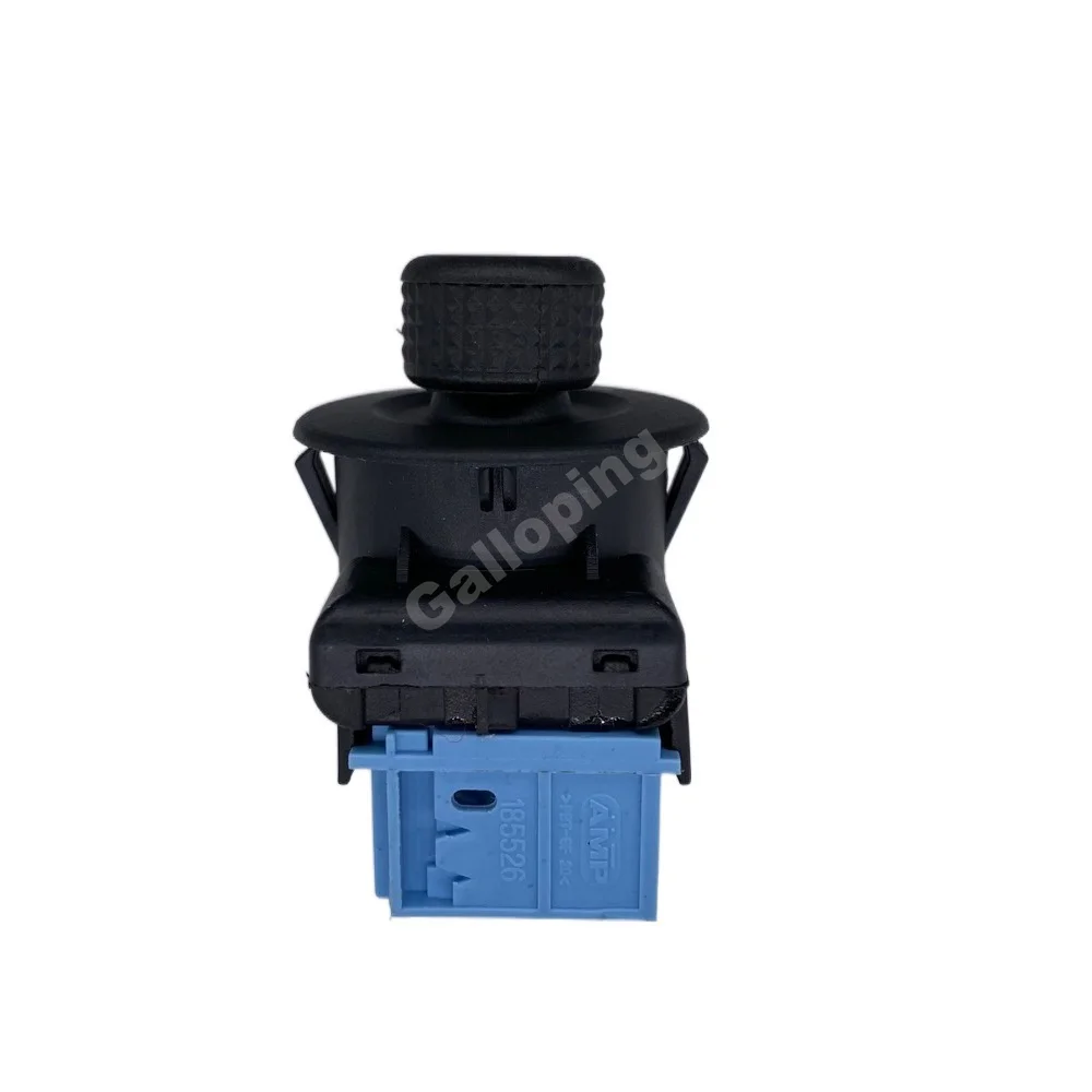 Interruptor ajustador de espejo lateral eléctrico, perilla de Control de espejo retrovisor, botón regulador para Citroen C3 C2 C4 Peugeot 1007 6545KS - imagen 5