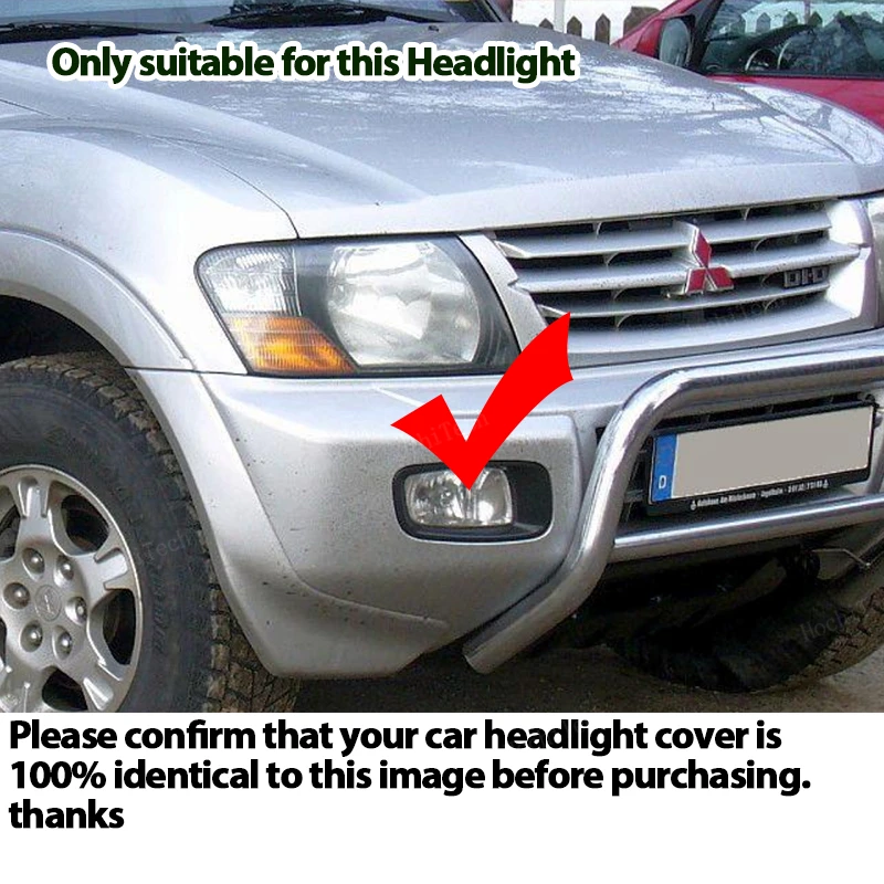 Carcasa faro Mitsubishi Pajero V73 V75 V77 99-06 - imagen 2