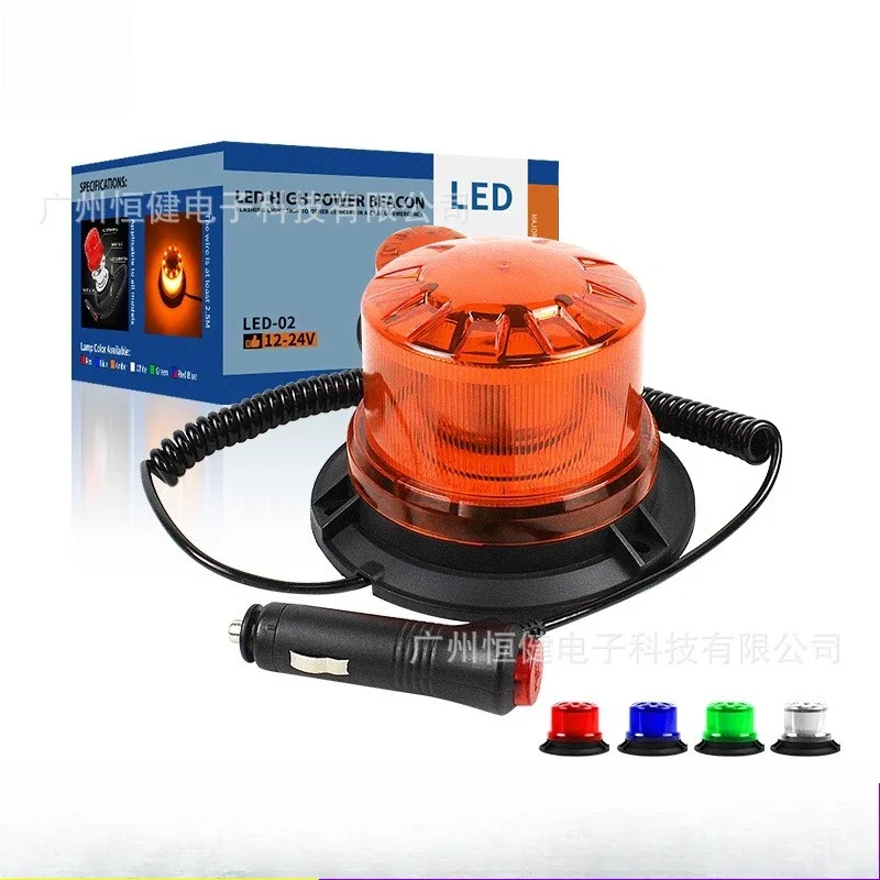 Baliza LED estroboscópica 24 luces para techo de coche y carretilla - imagen 2