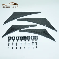 Canards de fibra de carbono para labio parachoques delantero Honda Fit