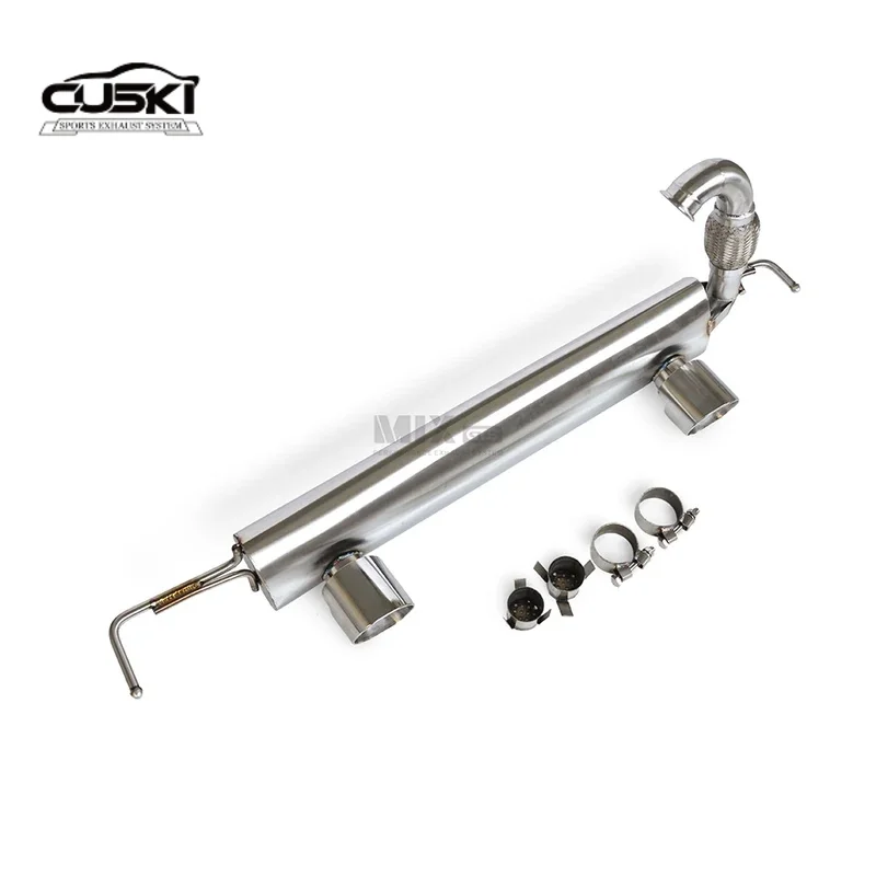 Silenciador de escape inoxidable deportivo Smart W453 1.0/0.9 T 2015-2021