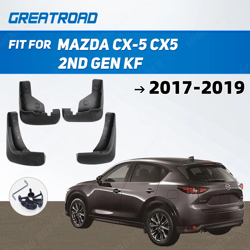 Protector guardabarros antiparz Mazda CX-5 KF 2017-2019