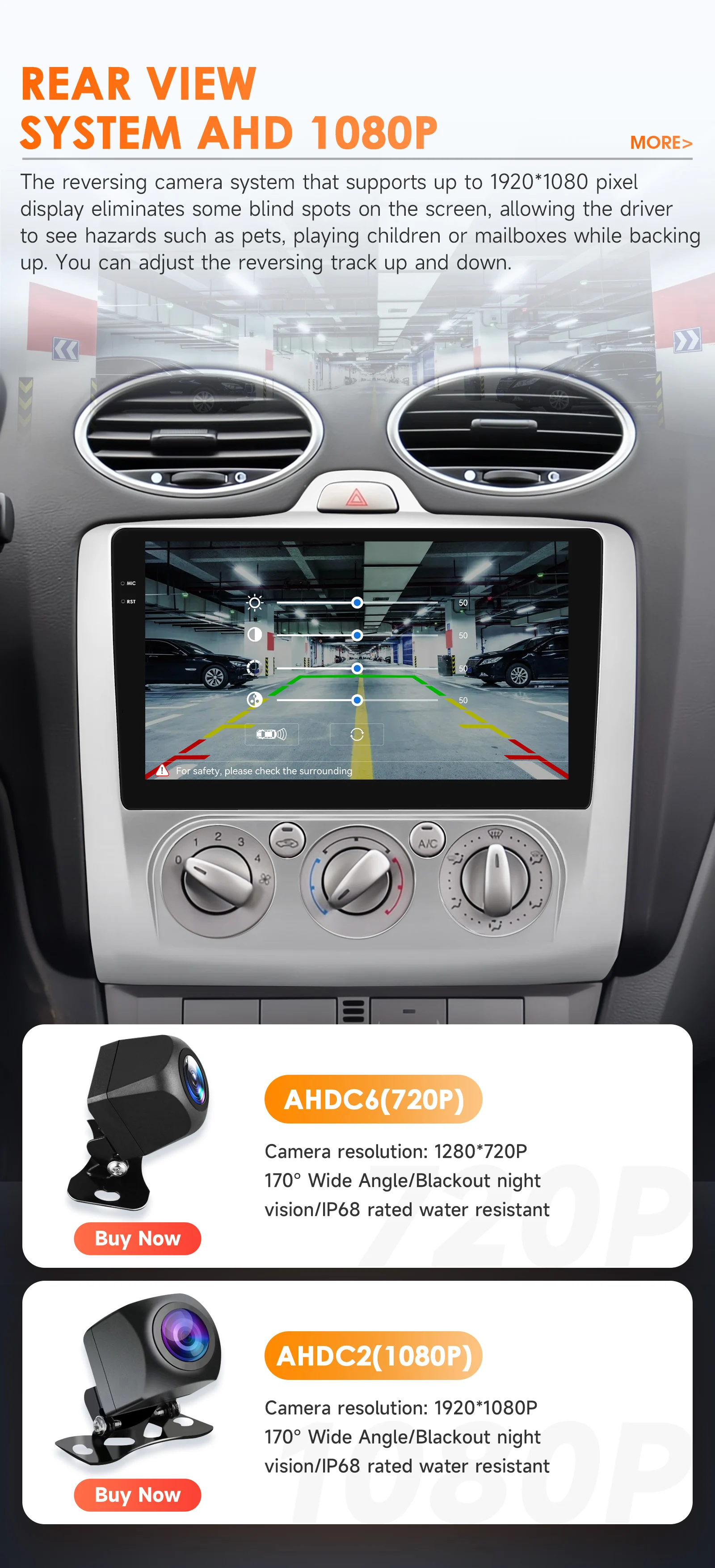 Autoradio Android 14 GPS 4G WiFi Hizpo Ford Focus Mk2 Mk3 (2004-2011) - imagen 5