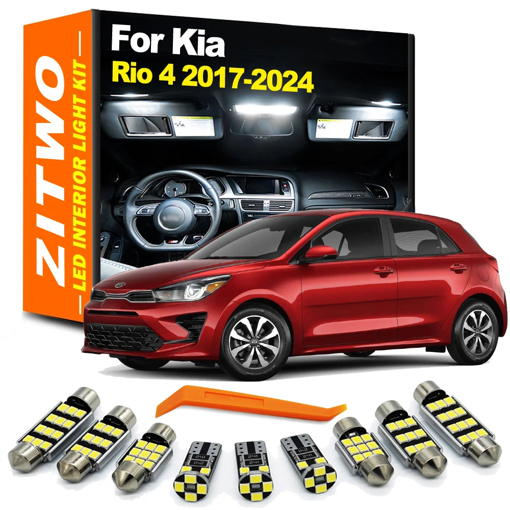 ZITWO Bombillas LED interior para Kia Rio IV 2017-2024