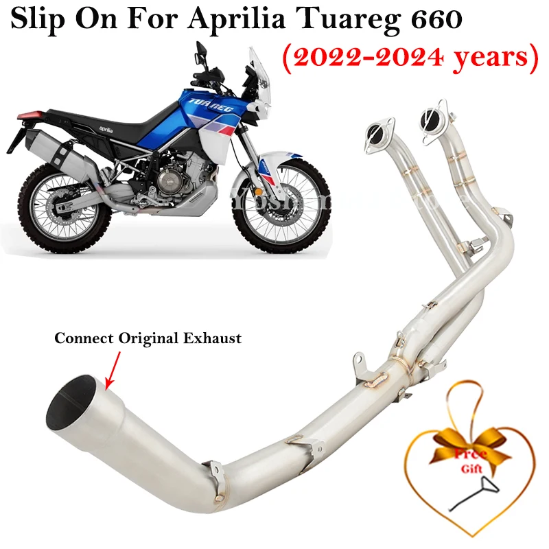 Escape deportivo Aprilia Tuareg 660 2022-2024 – Silenciador trasero