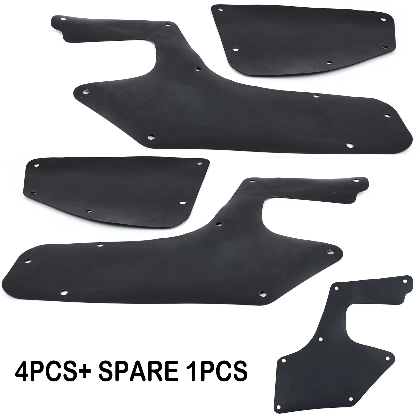 Protectores salpicaduras goma Toyota Land Cruiser Prado J90 J95 - imagen 5
