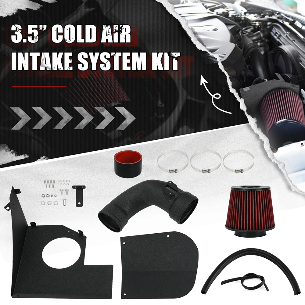 Kit de admisión de aire frío PQY para BMW