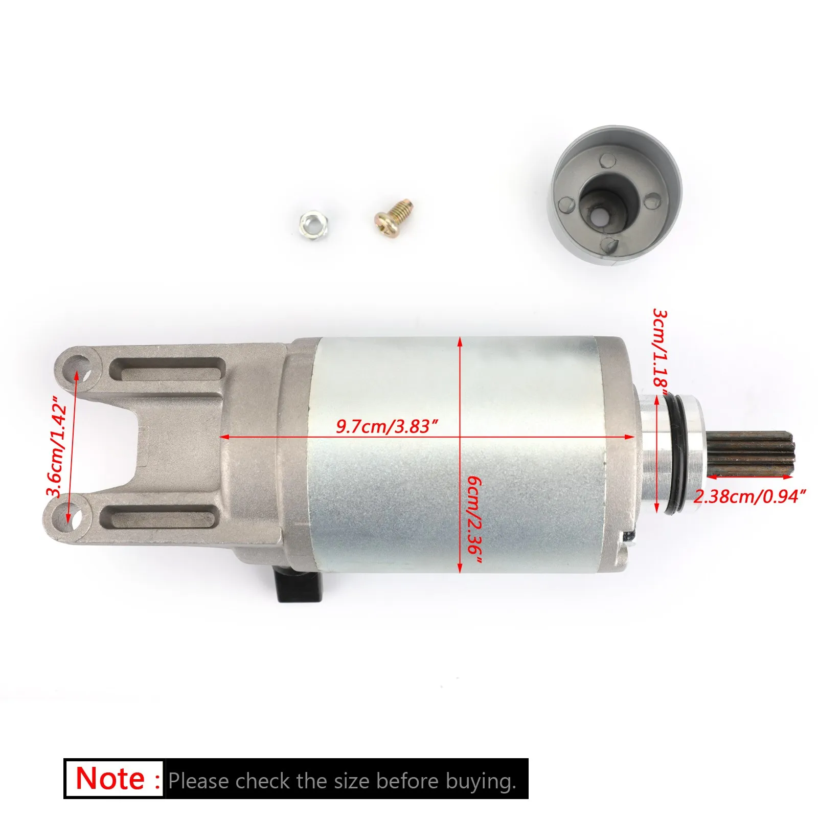 Motor de arranque para Suzuki GSF400, GSF600, GSF650 y GSX400/600 - imagen 3