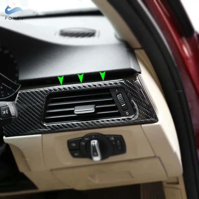 Embellecedor salida de aire BMW Serie 3 E90/E92/E93 fibra de carbono - imagen 3