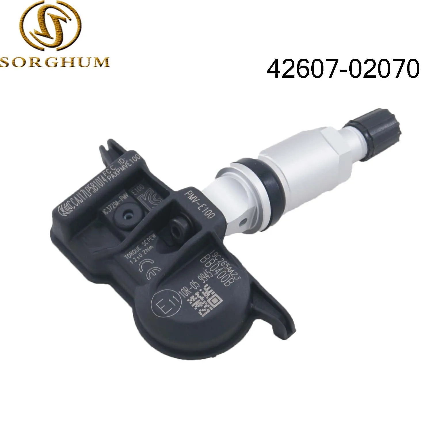 Sensor TPMS 42607-02070 433 MHz para Toyota Camry, Corolla y Avalon