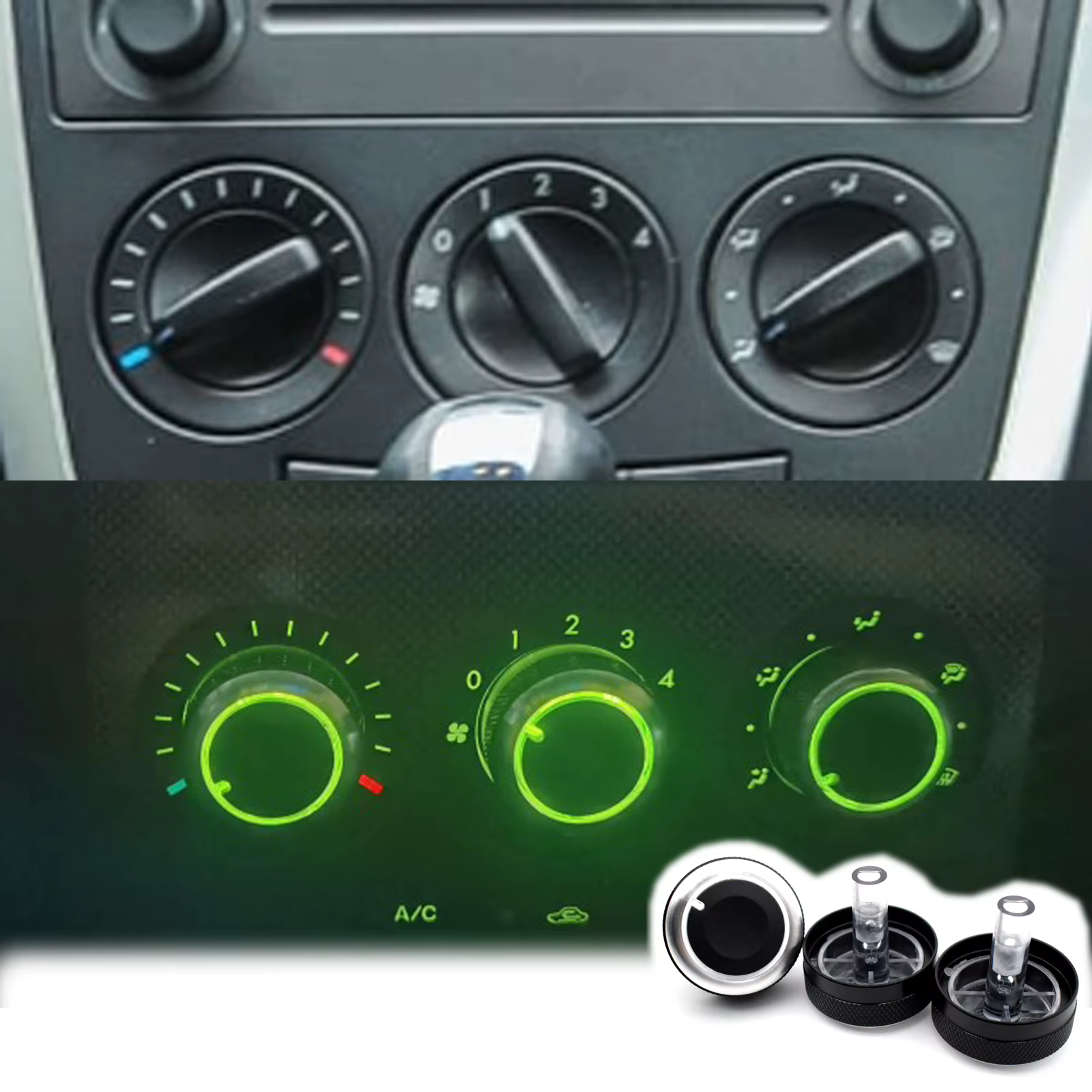Mando Aire Acondicionado con Perilla Temperatura – Mazda CX-7 2006-2009 - imagen 5
