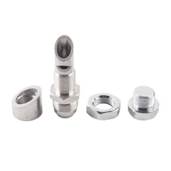 Kit recuperador de aceite E-VAC con toma de vacío para escape en acero inoxidable