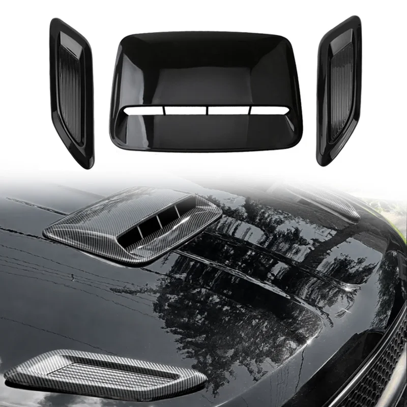 Toma de aire decorativa universal para capó de coche tuning - imagen 5