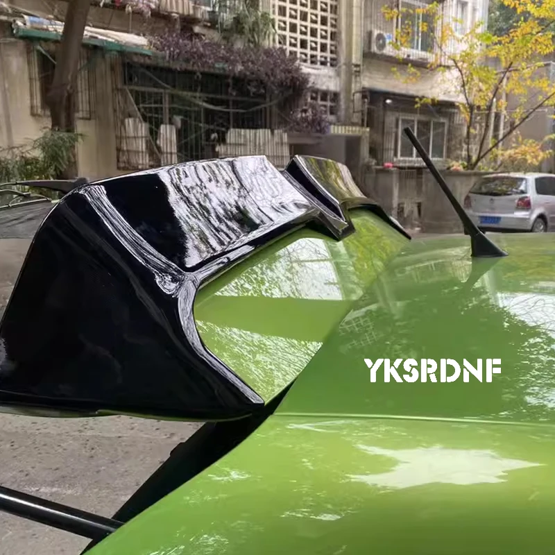 Alerón de techo estilo Oettinger para Volkswagen Polo MK5 6R 6C 2011-2018, alerón trasero de ABS de alta calidad, caja trasera de techo decorada - imagen 5