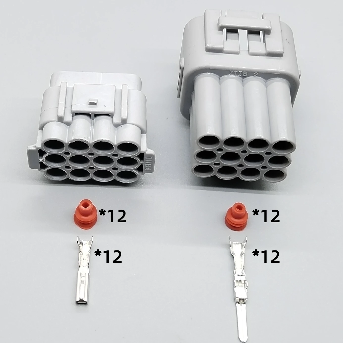 Shhworldsea Conector eléctrico impermeable 12 pines 6181-2459 - imagen 4
