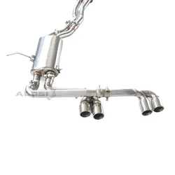 Válvula de escape rendimiento para BMW 325i E46 2.5 2000-2006