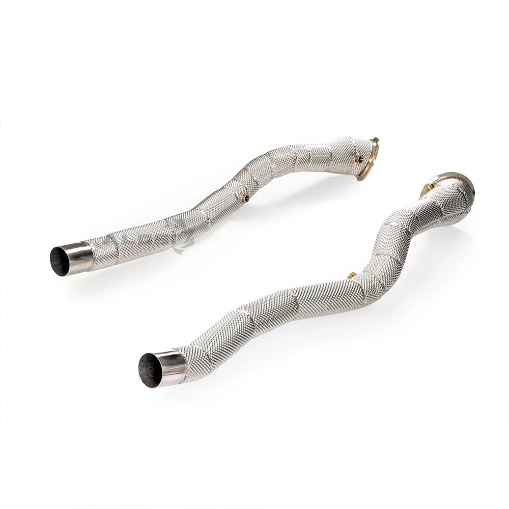 Bajante aislado de acero inoxidable para Ferrari F12 V12