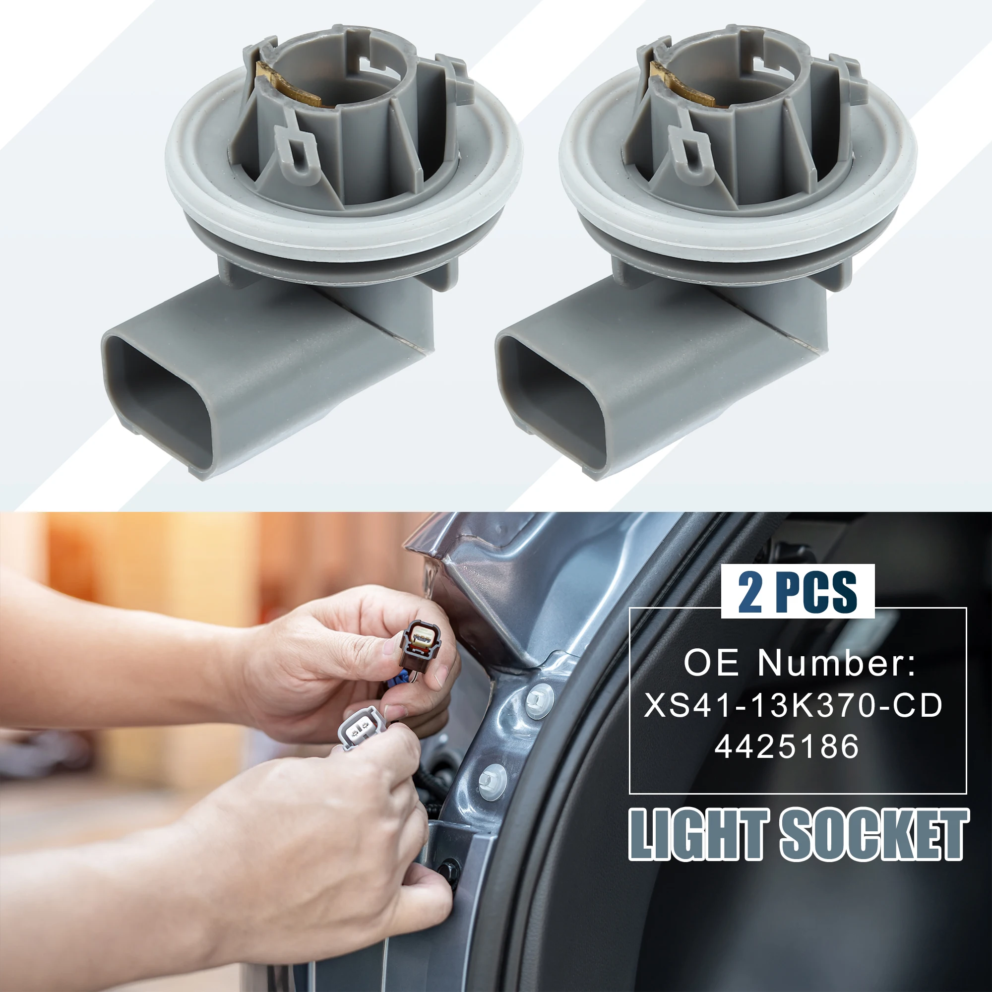 XS41-13K370-CD Conector bombilla freno Ford Focus MK2 2006-2011