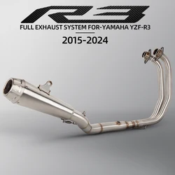 Escape completo ARRO con DB killer para Yamaha YZF-R3, MT-03 y R25