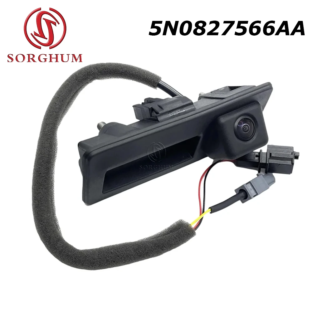 5N0827566AA manija de liberación de maletero cámara de visión trasera para Audi A4 A5 A6 Allroad Q3 Q5 S3 S5 SQ5 5N0827566AJ 8K0980551