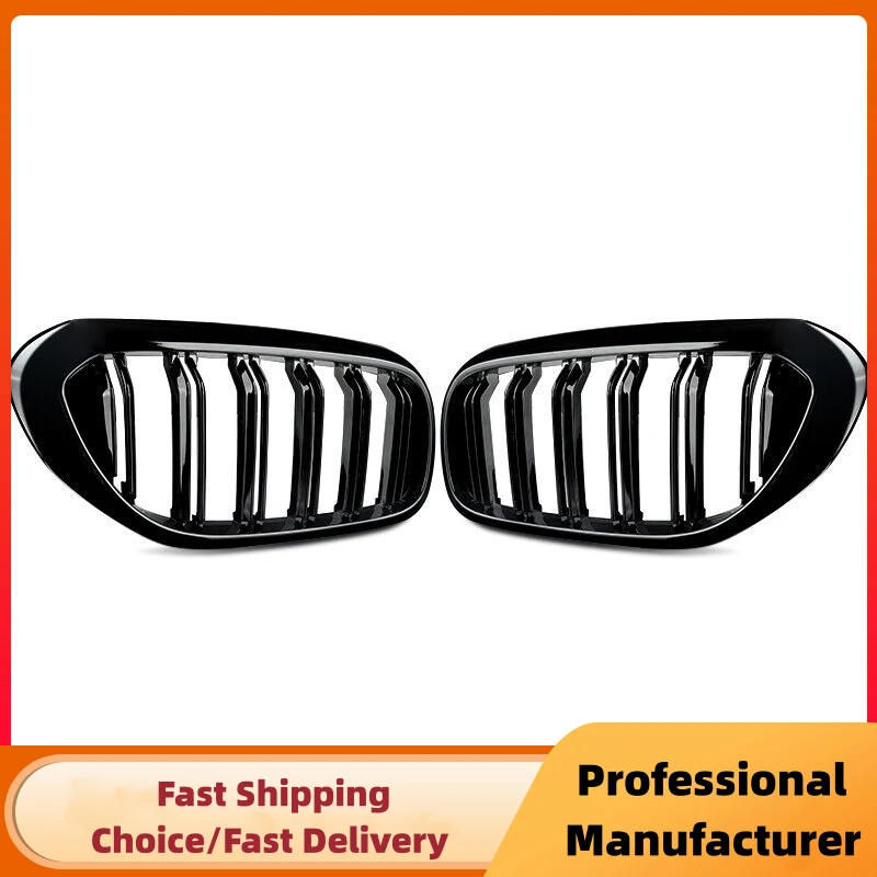 Parrilla delantera deportiva negra brillante BMW Serie 5 G30/G31 - imagen 2