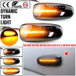 Luces LED secuenciales laterales Mercedes W202 W210 – Iluminación