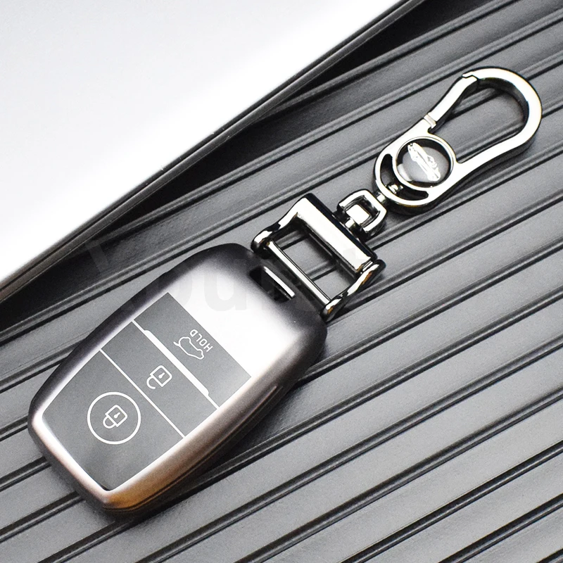 Funda instalada en llave keyless