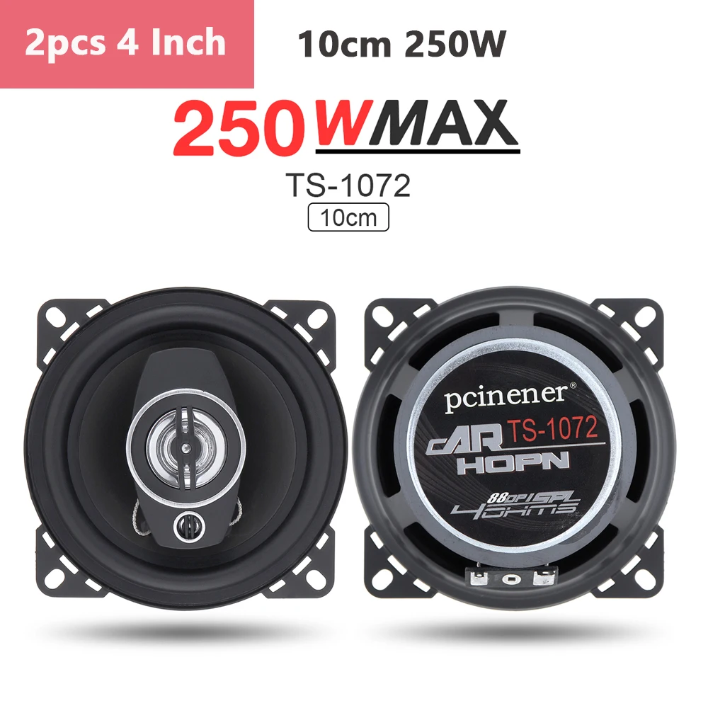 Altavoces HiFi de rango completo para coche, 10-16 cm - imagen 5