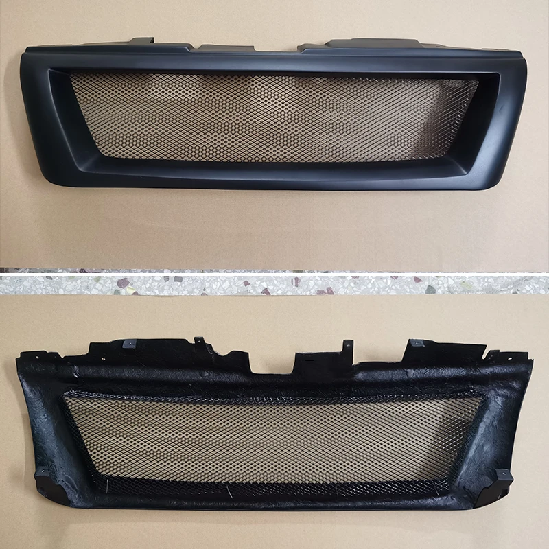 Parrilla racing para Mitsubishi Pajero V73-V77 2007-2015 negra mate - imagen 4