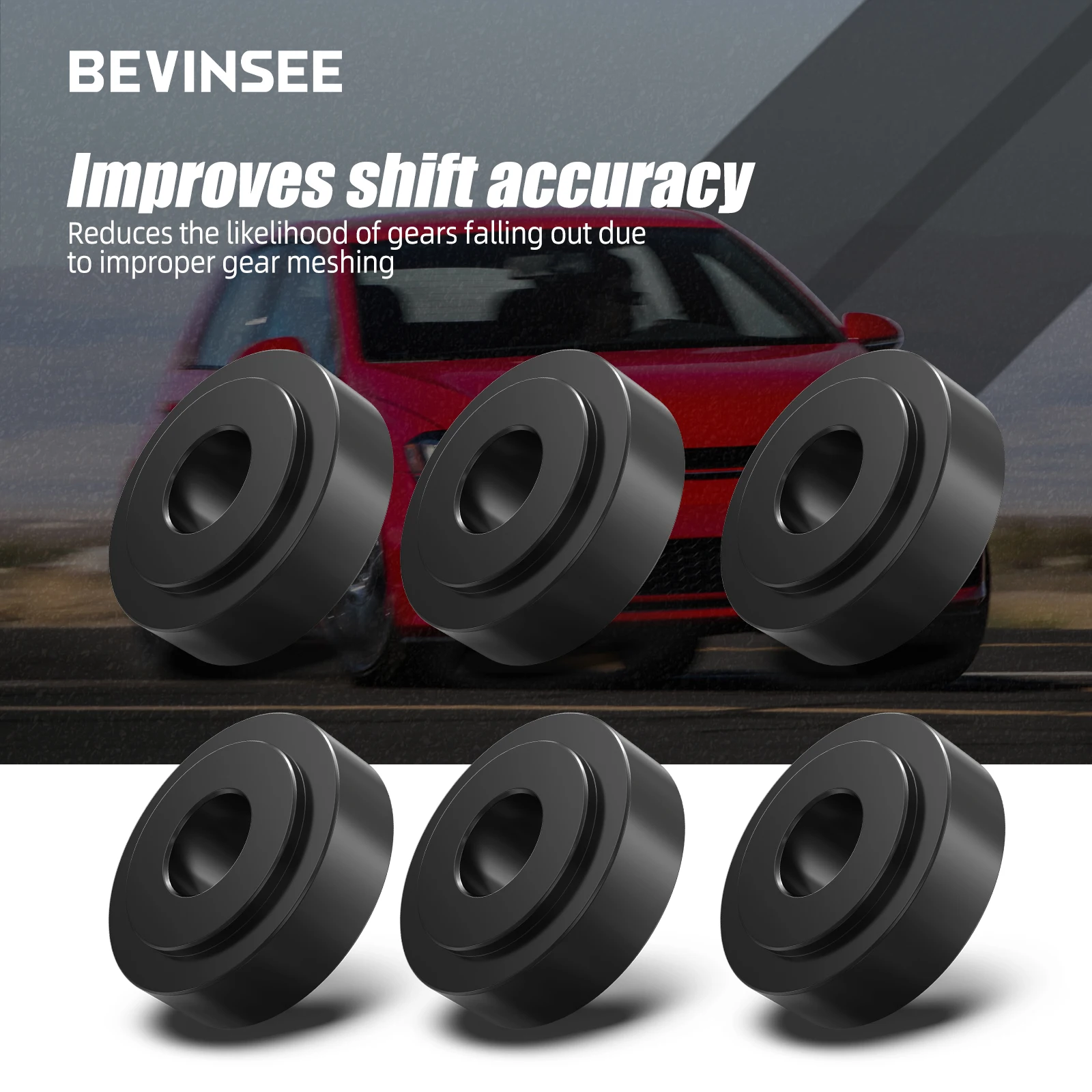 Bujes palanca cambios sólidos BEVINSEE 02A/02J – A3/S3/TT y Golf - imagen 5