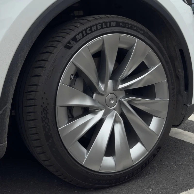 Tapas de cubo rueda Tesla Model Y 20" – centros llanta de repuesto - imagen 5
