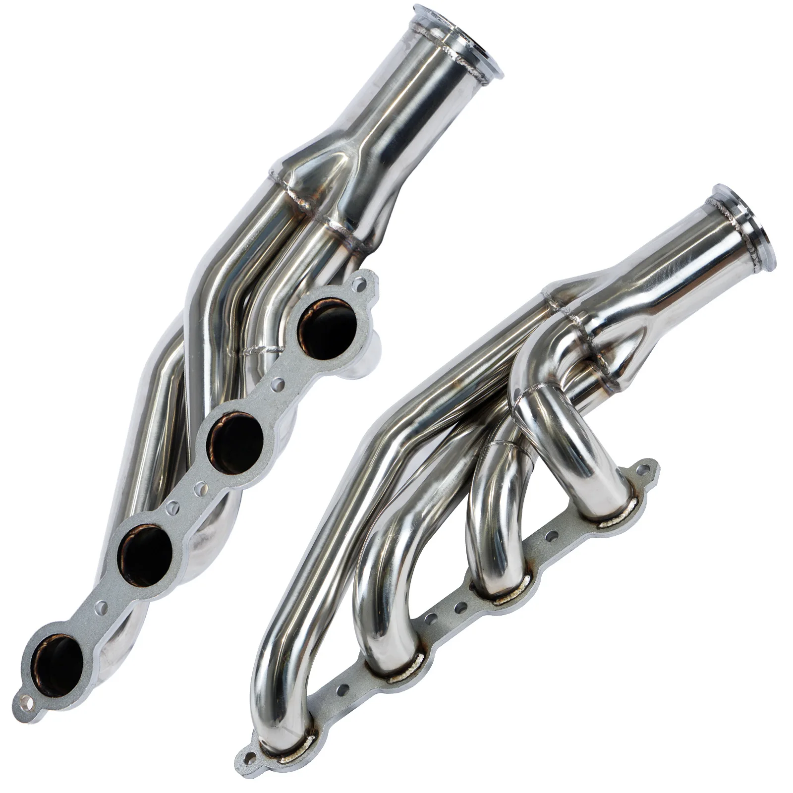 Colector escape Turbo inoxidable LS1 LS6 LSX Chevy V8 - imagen 2