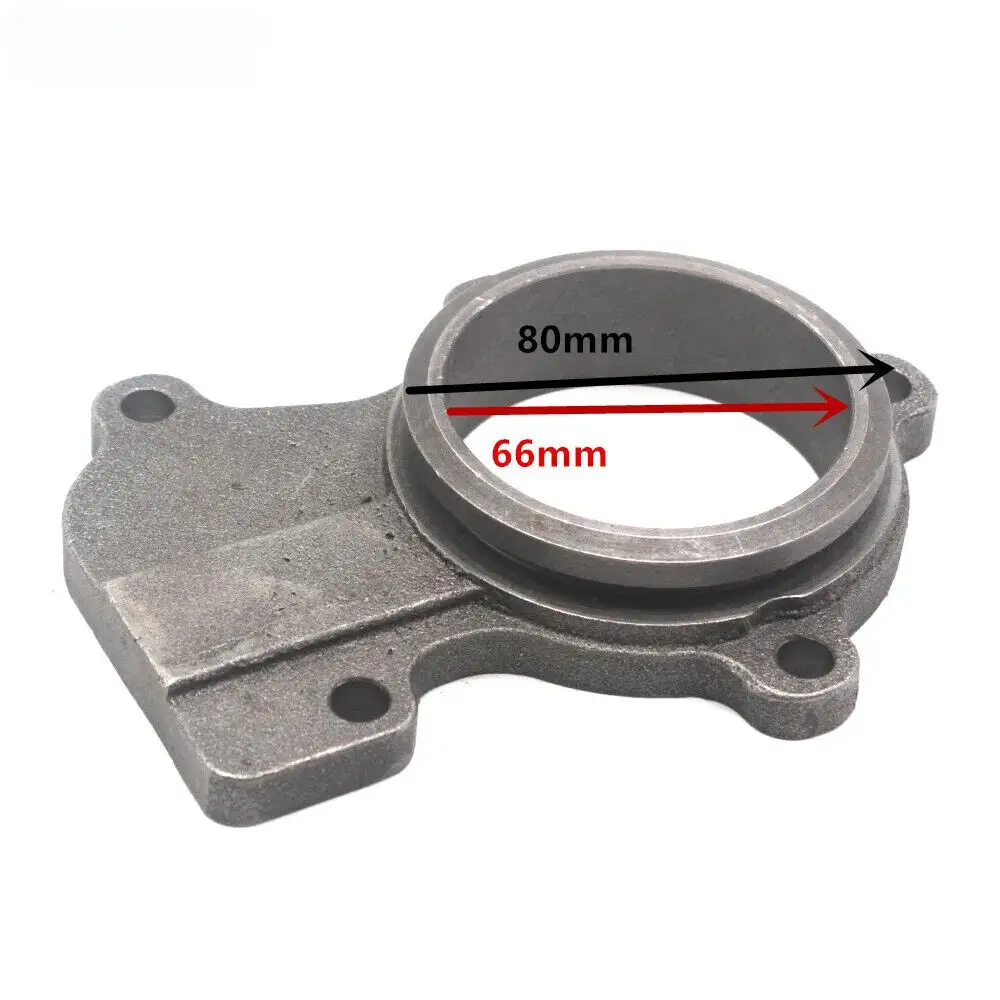 Kit de brida Turbo de bajante de banda en V de 2,5 "y 63MM con junta para Cummins Holset WH1C HX35 HX35W HX40 - imagen 3