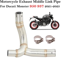 Escape slip-on Ducati Monster 950 937 acero inoxidable 2021-2023