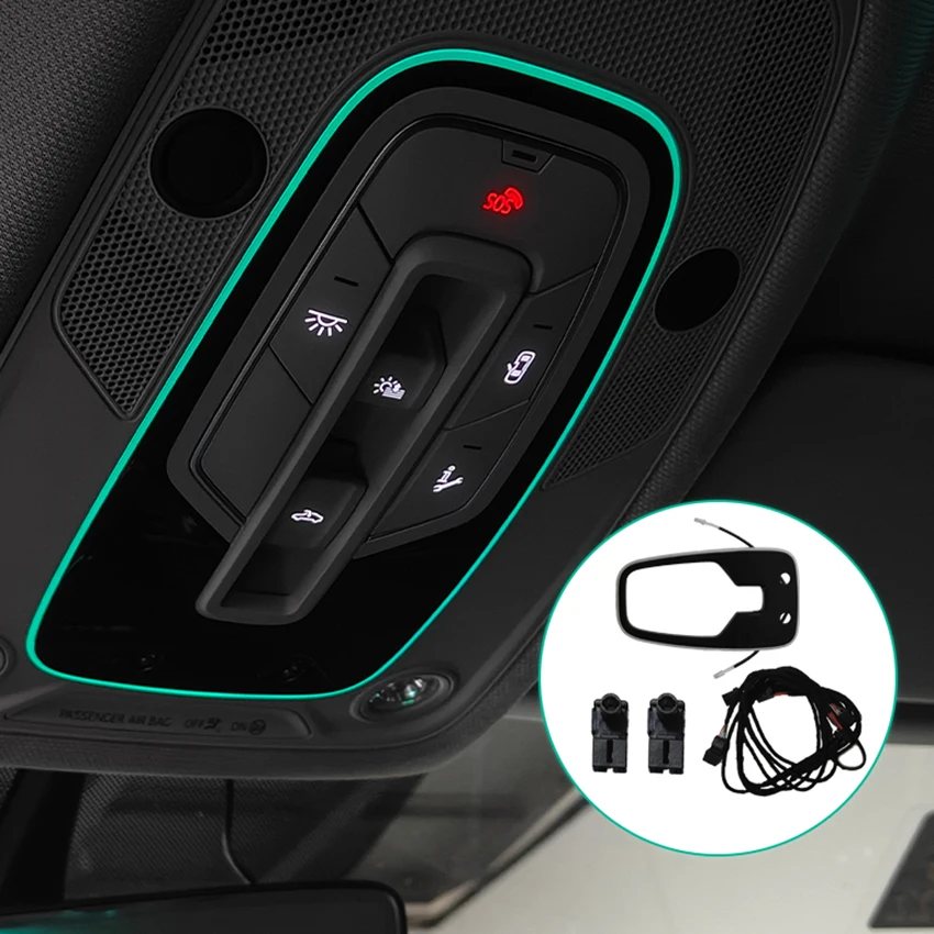 Luz de lectura ambiental LED para Audi A4 A6 A7 Q5 Q7 – techo coche