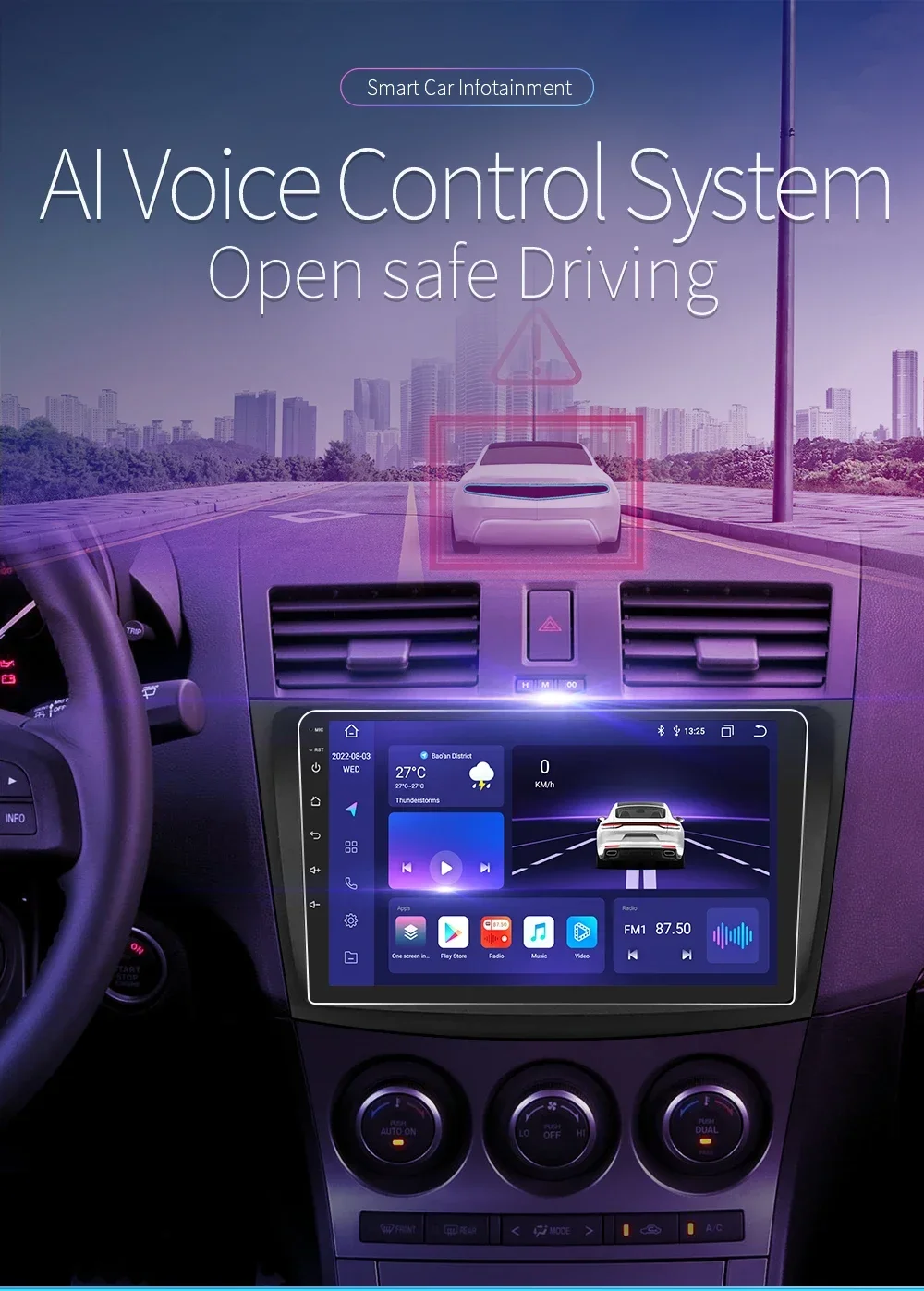 Integración CarPlay y Android Auto inalámbrico