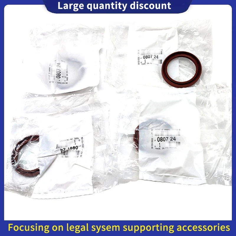 080724 080734   Para Peugeot 407 508 607 Citroen C5 C6 3,0 sello de aceite del árbol de levas del motor, sello de aceite de sincronización del motor - imagen 2