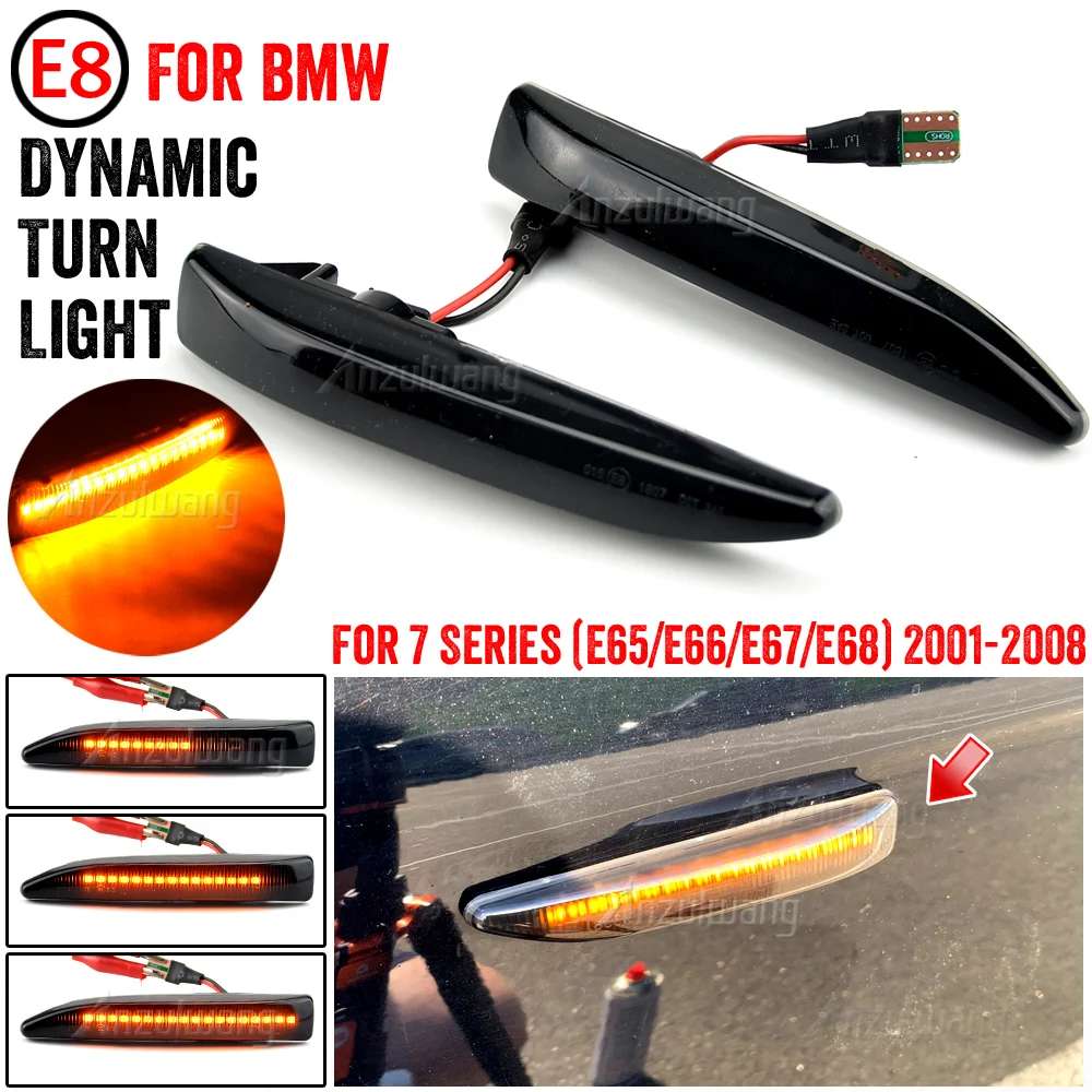 Intermitente LED dinámico BMW Serie 7 E65 E66 E67 E68 - imagen 4