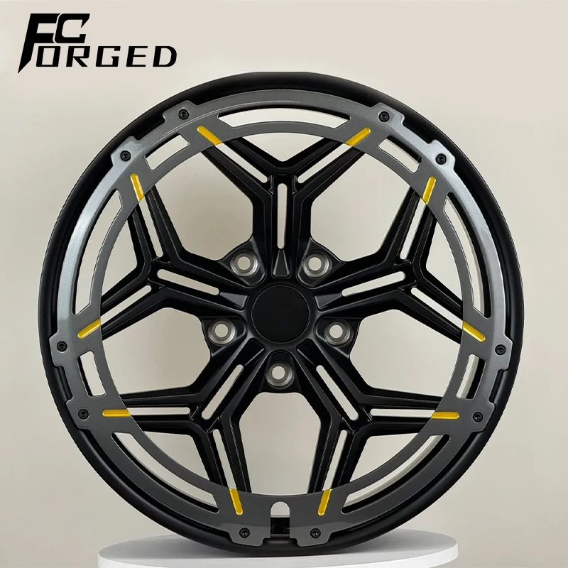 Llantas forjadas Fc monobloque 19 pulgadas 5x120 para competición - imagen 2