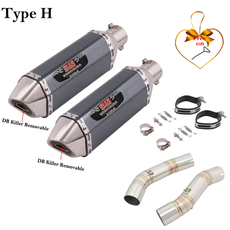 Sistema de escape Yamaha YZF R1 MT-10 R1M con tubo intermedio - imagen 5