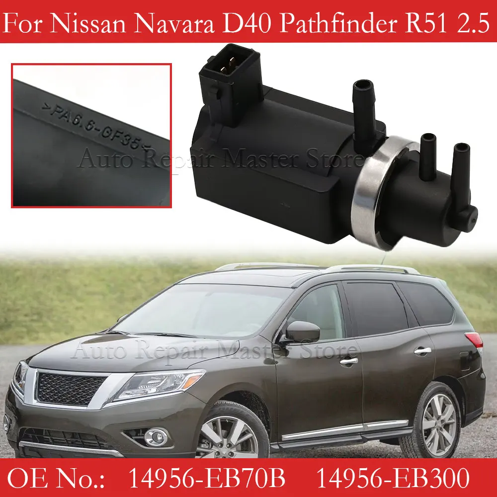 Válvula solenoide presión turbo Nissan Navara D40 4WD diésel - imagen 2