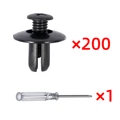 200 pcs with 1 tool