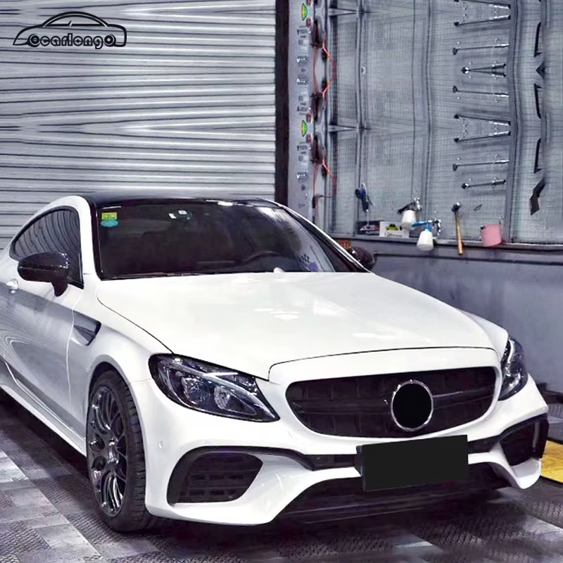 Parachoques delantero estilo C65 – Mercedes Clase C W205 2015-2016 - imagen 5